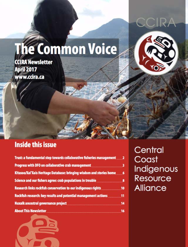 The common Voice, April 2017 cover